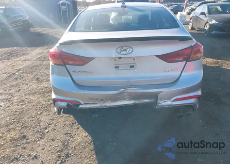 2018 Hyundai Elantra Sport z USA, uszkodzony, nr VIN KMHD04LB7JU450613